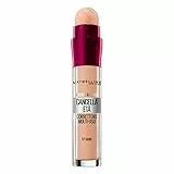 Maybelline New York Correttore Liquido Il Cancella Età, con Bacche di Goji e Haloxyl, Copre Occhiaie e Piccole Rughe, 07 Sand, 6,8 ml