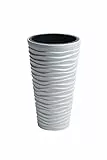 Prosper Plast dpsa400-s449 39 x 75 cm Sand Slim Flowerpot – bianco (pezzi)