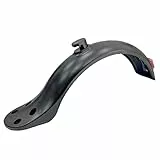 Parafango monopattino elettrico con luce stop a LED Happytec - Parafango posteriore a 4 fori, Accessori Lexgo, I-Bike, Woow, GoSmart e altri modelli, Ricambi monopattino stabile e resistente