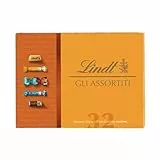 Lindt Scatola Praline Gli Assortiti, 32 Praline assortite di cioccolato, in confezione 320g