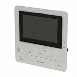 Bticino 344682 VIDEOCITOFONO WIFI MONITOR INTERNO SMART, 2 Fili, Display Aggiuntivo 5'' a Colori, Touch Screen, con Vivavoce,Interfono, Spina Plug-In, Risposta Chiamate e Apriporta da App, Bianco