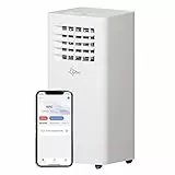 SUNTEC condizionatore portatile Coolfixx 2.6 APP - climatizzatore portatile 9000 btu - Per locali fino a 34 mq - Raffrescatore, deumidificatore con refrigerante ecologico R290 - Smart Home via Wifi