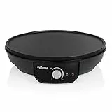 Tristar Piastra per Crepes BP-2637, Waffle e Piadine, 1000 watt, Diametro da 30 cm, Antiaderente