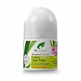 Dr.Organic Tea Tree Deodorante, 50ml, Nebulizzatore, Aloe vera