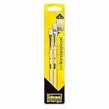 Idena 60106 - Set di 3 pennelli in setola, nelle misure 8, 10 e 12