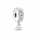 Pandora Clip 791151C01 Familia siempre en pavé