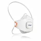 Dräger X-plore 1920 V | Set di 10 maschere antipolvere monouso con protezione FFP2 | Adatto a costruzione, fai da te, pittura | Taglia S