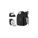 SZLX Borse da Viaggio 45x36x20 Zaino Easyjet Donna Zaino Ryanair 40x20x25 Bagaglio a Mano Zaino impermeabile uomo trekking, Borsa da Viaggio Cabina aereo Zaino per Laptop con Porta di ricarica USB