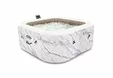 Intex 28464EX - PureSpa Idromassaggio Calacatta, 4 posti, PVC, bianco, 175x71 cm