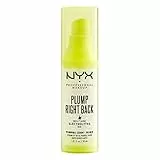 NYX Professional Makeup Plump Right Back Primer & Siero, Con Elettroliti, Formula Vegana, 30ml