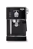 Gaggia RI8433/11 Viva Style Macchina da Caffè Espresso Manuale, per Macinato e Cialde, 15 Bar, 1L, 1025W, Nero