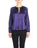 Pinko Donna Camicia Blusa Famatina 2 Blusa Satin Stretch 1G188Jzr64 42 Viola W86 PARACAD. Viola