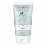 Hyaluron crema mani. Pelle secca e screpolata cuticole unghie. Acido ialuronico, biotina, vitamina A e provitamina B5 rigenera ed idrata la pelle secca di mani e cuticole non unge. Crema Vegana 50ml