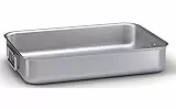 Ballarini Professionale 7040.45 Rostiera Alta, Alluminio, Grigio, 45 cm