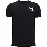Under Armour Bambino UA Sportstyle Left Chest SS, Maglia bambino sportiva