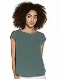 Only Onlvic S/S Solid Top Noos Wvn T-Shirt, Verde (Balsam Green), 42 EU Donna