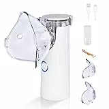 Aerosol Ultrasuoni Silenzioso, Aerosol Portatile, JOIENDY Aerosol Ultrasuoni Silenzioso per Bambini e Adult, Inalatore Silenzioso Nebulizzatore per Respiratorie Malattie, 2 Maschere E Boccaglio