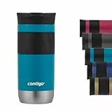 Contigo Byron 2.0 mug termico, in acciaio inox, chiusura SNAPSEAL, tazza caffè da viaggio, tenuta stagna 100%, coperchio lavabile in lavastoviglie, senza BPA, tiene il caldo fino a 6 ore, 470 ml
