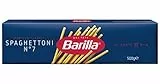 Barilla Pasta Spaghettoni, Pasta Lunga di Semola di Grano Duro 100% Italiano, Forma Corposa e Spessore Equilibrato, 500 g