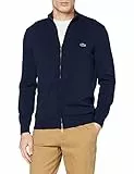Lacoste AH1957 Maglione, Blu (Marine), L Uomo