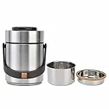 fuwinkr 1500 Ml Acciaio Inossidabile Pranzo Thermos, Isolato Contenitori per Il Pranzo con Design A Doppio Vuoto, Larga Barattolo per Alimenti Isolato per Cibi Caldi o Freddi
