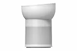 TCL Breeva A2W - Purificatore d'aria con filtro HEPA 99,97% di potenza filtrante contro polvere polline, fumo, H13 vero filtro HEPA Plus anion, purificatore d'aria e umidificatore, colore: Bianco
