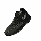 adidas Dame 8, Scarpe da Ginnastica Unisex-Adulto, Multicolore (Negbás Plamet Grisei), 46 EU