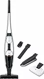 Electrolux Pure Q9 PQ91-ALRGY, Scopa elettrica 2in1 con batteria a litio 25V, Tecnologia con ciclone assiale, Bianco (Satin White)