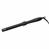 Amazon Basics - Ferro arricciacapelli in ceramica PTC e schermo LCD, 2, 5 cm, nero