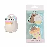 Grupo Erik: Lampada Notturna Pusheen, Luce Notturna Bambini Pusheen Ricaricabile, con Batterie o USB & Erik - Gomma da cancellare Pusheen