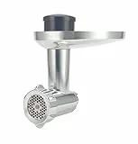 Kenwood KAX950ME Accessorio Tritacarne con struttura in acciaio, Per Impastatrice Planetaria, Dotato di 3 dischi in acciaio, Adatta ai modelli di impastatrice planetaria Kenwood Serie KCC+KVC+KVL+KMX