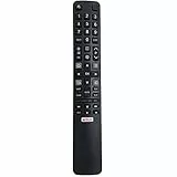 Sostitutivo Telecomando ARC802N RC802N per TCL Thomson 4K UHD TV -Nessuna configurazione richiesta U49P6046 55EP660 55EP680 60EP660 65DC760 U49S7096 65DC766 65EP640 65EP660 65EC780 75EP660 U43P6046