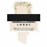 Lorac, PRO Loose Setting Powder, Cipria in Polvere Ultra-Blurring, Finish Naturale, Cipria Fissante Make Up per un Make Up Professionale, Vegana e Cruelty Free, Tonalità Vanilla