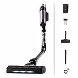 Rowenta X-Force 9.60 Allergy Aspirapolvere Senza Fili, Tecnologia Flex, Autonomia di 45 minuti, Kit Allergia, 100 AirWatt, Viola, RH2038