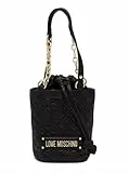 Love Moschino JC4165PP0H, BORSA A SPALLA Donna, Nero, Taglia unica