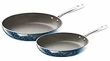 ROCKURWOK Antiaderenti Padelle In Ceramica Ø 20/26 cm Batteria Di Pentole Gas E Forno Per Tutti I Piani Cottura, Senza Ptfe, Senza Pfas, Senza Pfoa, Padella A Induzione, Lavabile In Lavastoviglie