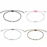 Braccialetto Donna,Braccialetti di Corrispondenza,Amore Simbolo Braccialetto,Braccialetti Amicizia,Fatti a Mano Bracciale,Bracciale Coppia,Gioielli Abbinati Regalo per Madre Sorella Figlia