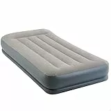 Intex Cuscino Letto Gonfiabile A Vita Media Elettrico, 99 X 191 X 30 Cm