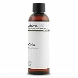BIO - Olio vegetale CHIA - 100mL - 100% Puro, Naturale, Spremuto a freddo e Certificato AB - AROMA LABS (Marchio Francese)