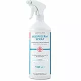 AIESI® Disinfettante spray pronto uso ad azione rapida per superfici dispositivi medici e riuniti odontoiatrici flacone da 1 litro HOSPIGERM SPRAY