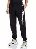 Champion Legacy Classic Logo Rib Cuff, Pantaloni da Tuta Uomo, Nero, S