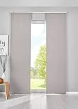 Gardinenbox 202020680-2 - Tenda a pannello con binario di scorrimento, oscurante, termica, 145 x 60 cm, 2 pezzi