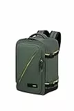 American Tourister Take2Cabin - Borsa a Mano Ryanair 25 x 20 x 40 cm, 23 L, 0.50 kg, Bagaglio a Mano, Zaino da Aereo S Underseater, Verde (Dark Forest)
