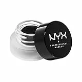NYX Professional Make Up Epic Black Mousse Eyeliner, Finish Opaco, Resistente all'Acqua, Nero