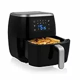 Tristar Friggitrice Ad Aria Calda Airfryer, 1800 Watt, 6 Litri, 8 Programmi Di Cottura, Nero, ‎36.5 x 30.5 x 34 cm; 5.43 Kg