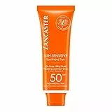 LANCASTER SUN SENSITIVE - Latte Fluido Viso Privo Di Oli SPF 50 50ml