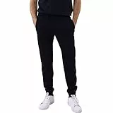 Champion Legacy Authentic Pants PRO Jersey C-Logo Zip Pocket Rib Cuff Pantaloni da Tuta, Blu Marino, L Uomo