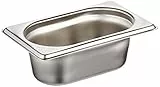 Lacor-66965Z Contenitore in Acciaio Inox 1/9, 176 X 108 X 65