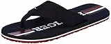 Tommy Hilfiger Sandali da Spiaggia con Bandiera Aziendale, Infradito Uomo, Cielo del Deserto, 40 EU
