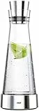 Emsa Flow Slim Caraffa Refrigerante, Caraffa in Acciaio Inox 18/10, Lavabile in Lavastoviglie, per Acqua, Succhi o Vino